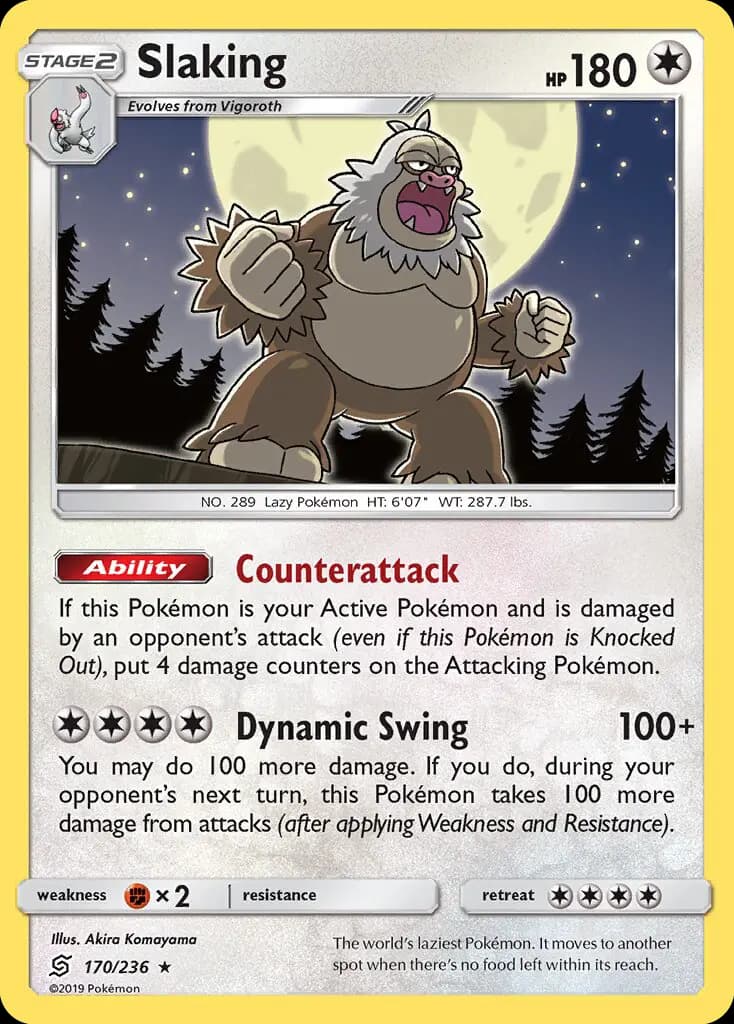 Slaking — Unified Minds card #170