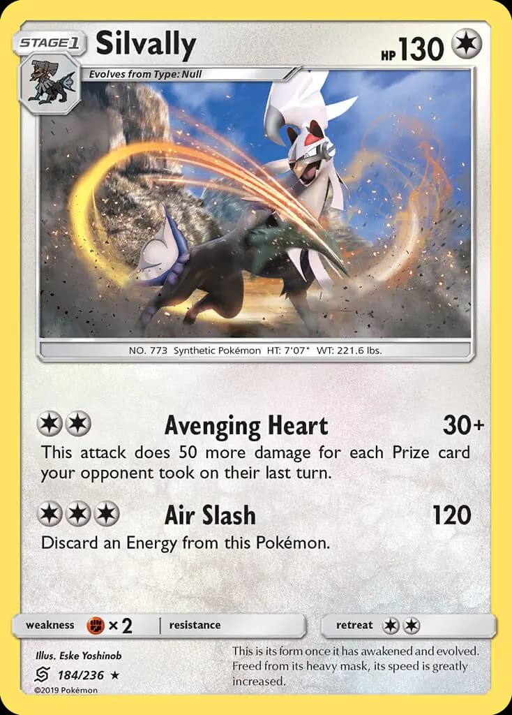 Silvally — Unified Minds card #184