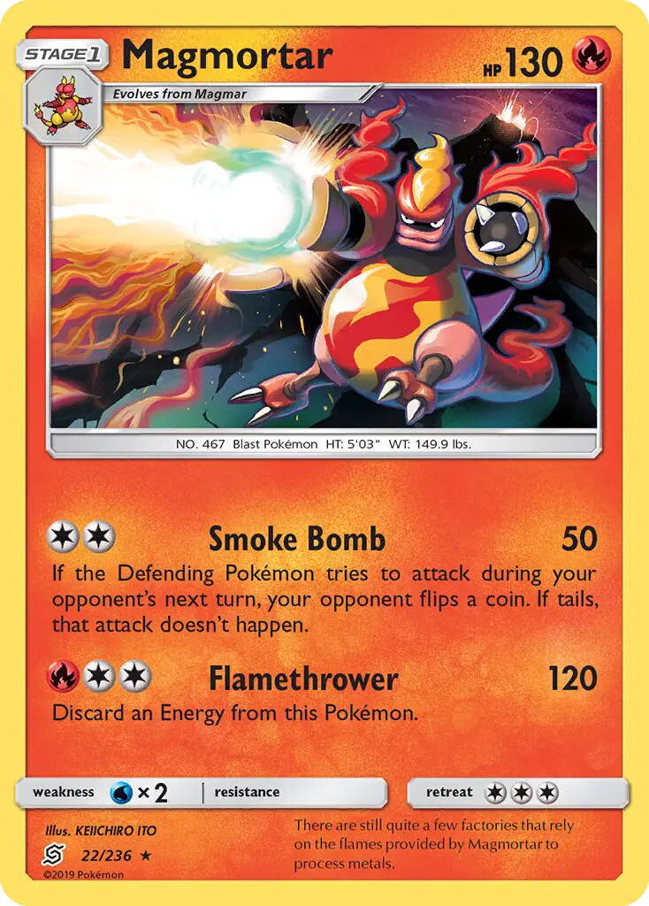 Magmortar — Unified Minds card #22