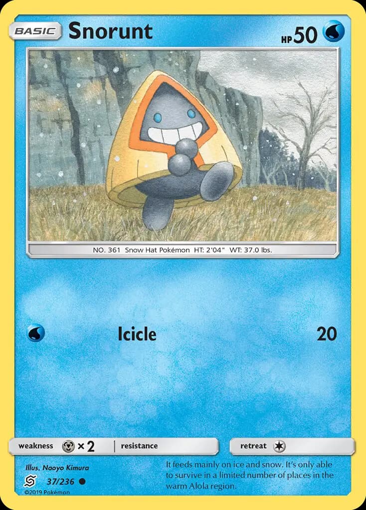 Snorunt — Unified Minds card #37