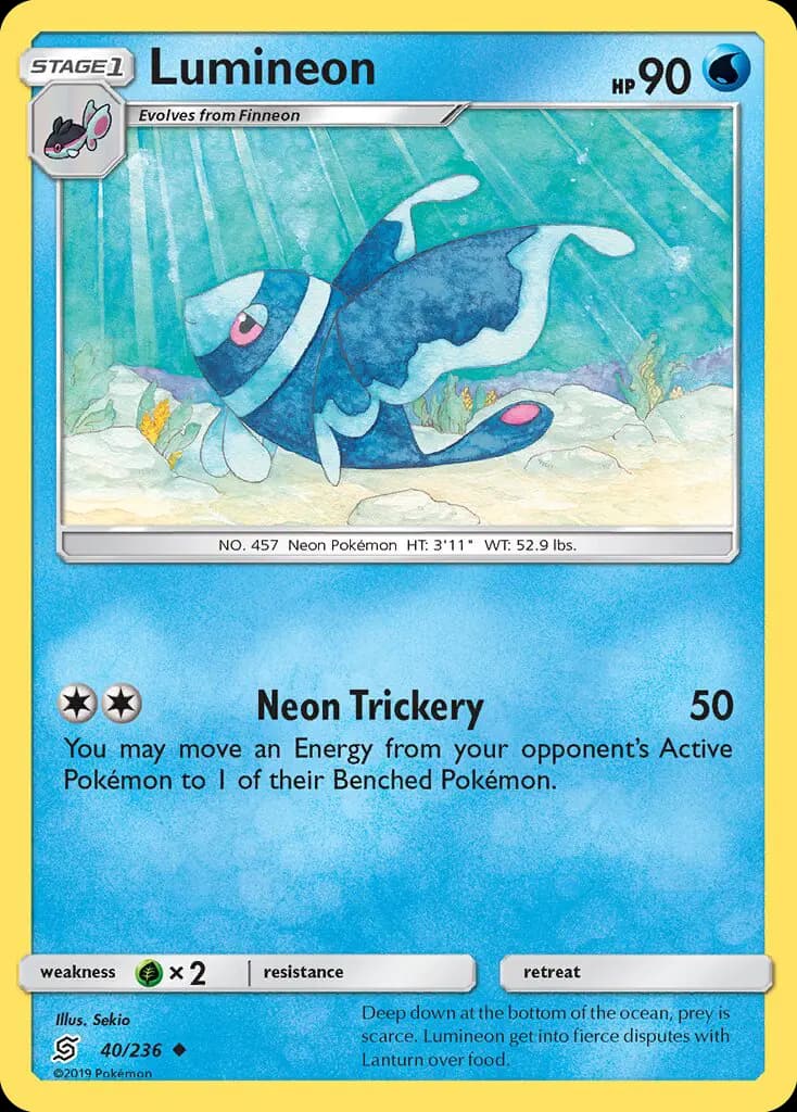 Lumineon — Unified Minds card #40