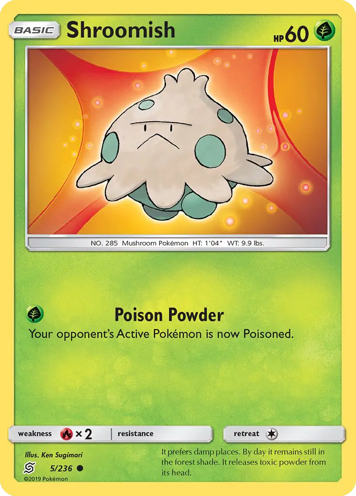 Shroomish — Unified Minds card #5