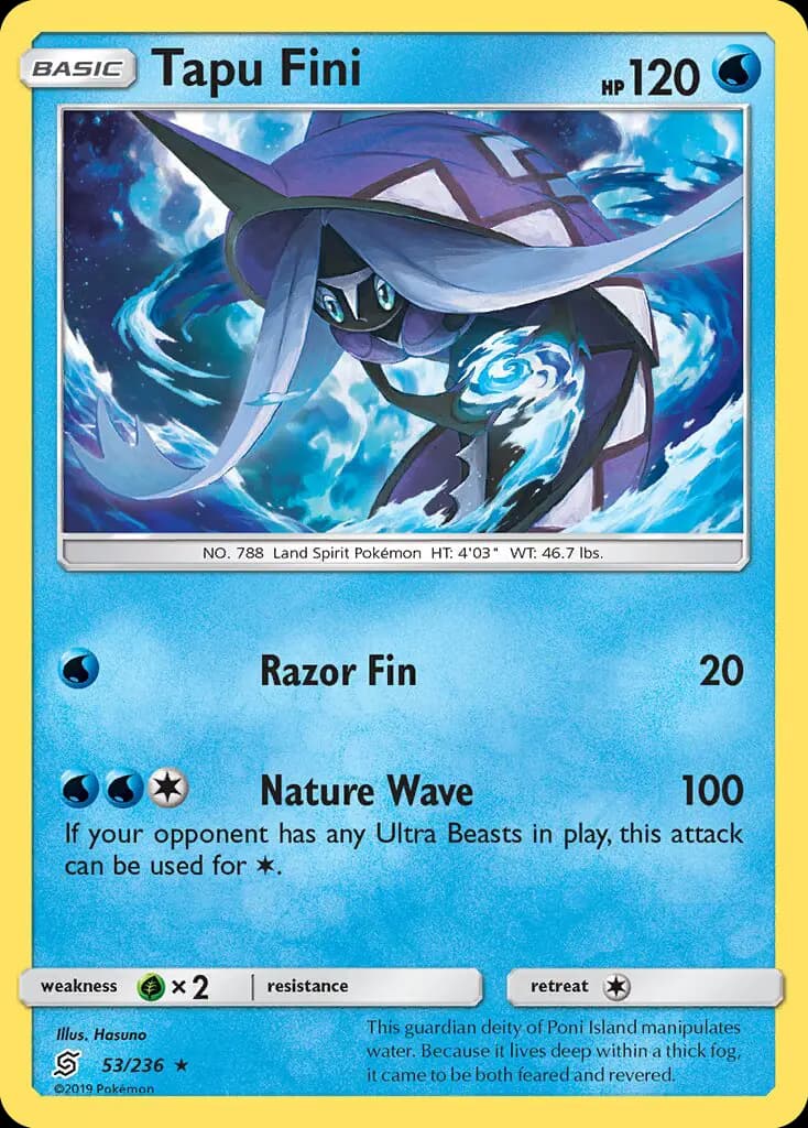 Tapu Fini — Unified Minds card #53