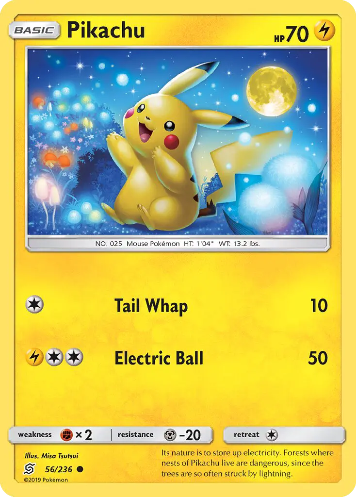 Pikachu — Unified Minds card #56