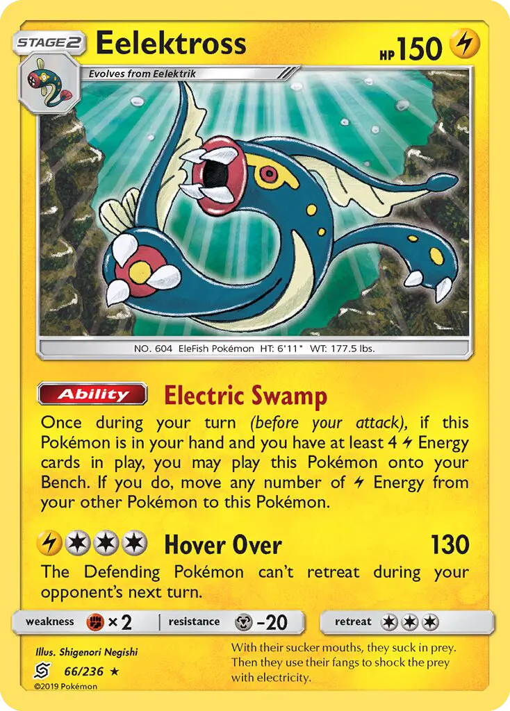 Eelektross — Unified Minds card #66