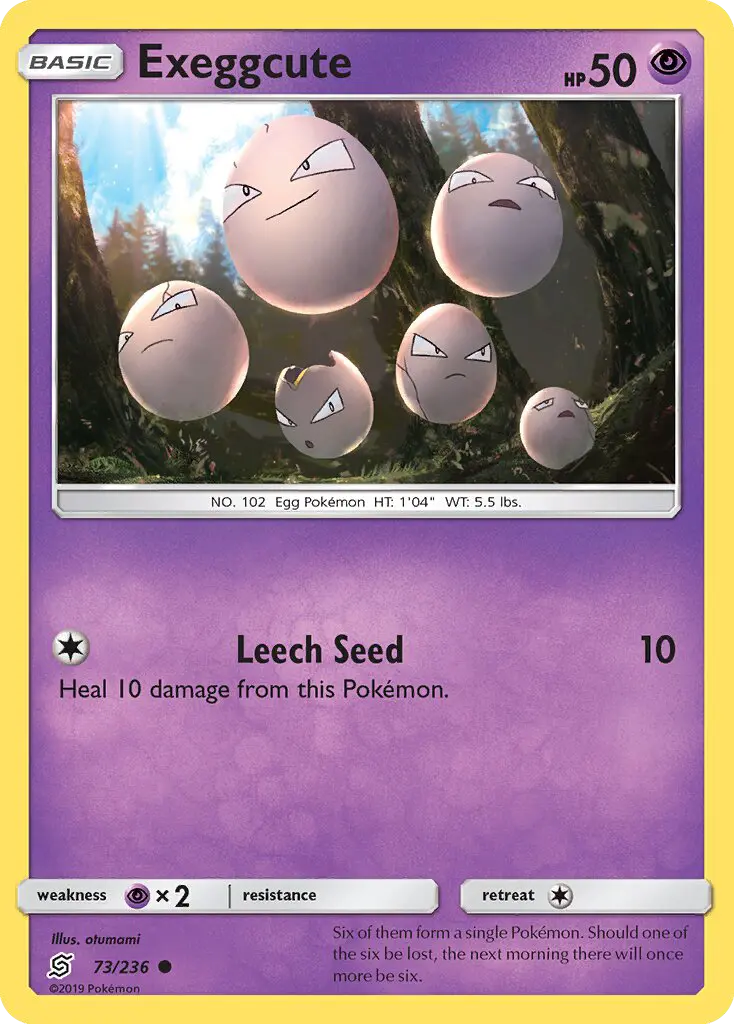 Exeggcute — Unified Minds card #73
