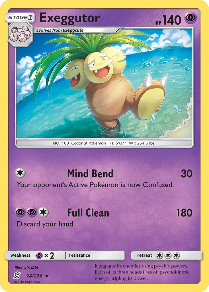 Exeggutor — Unified Minds card #74