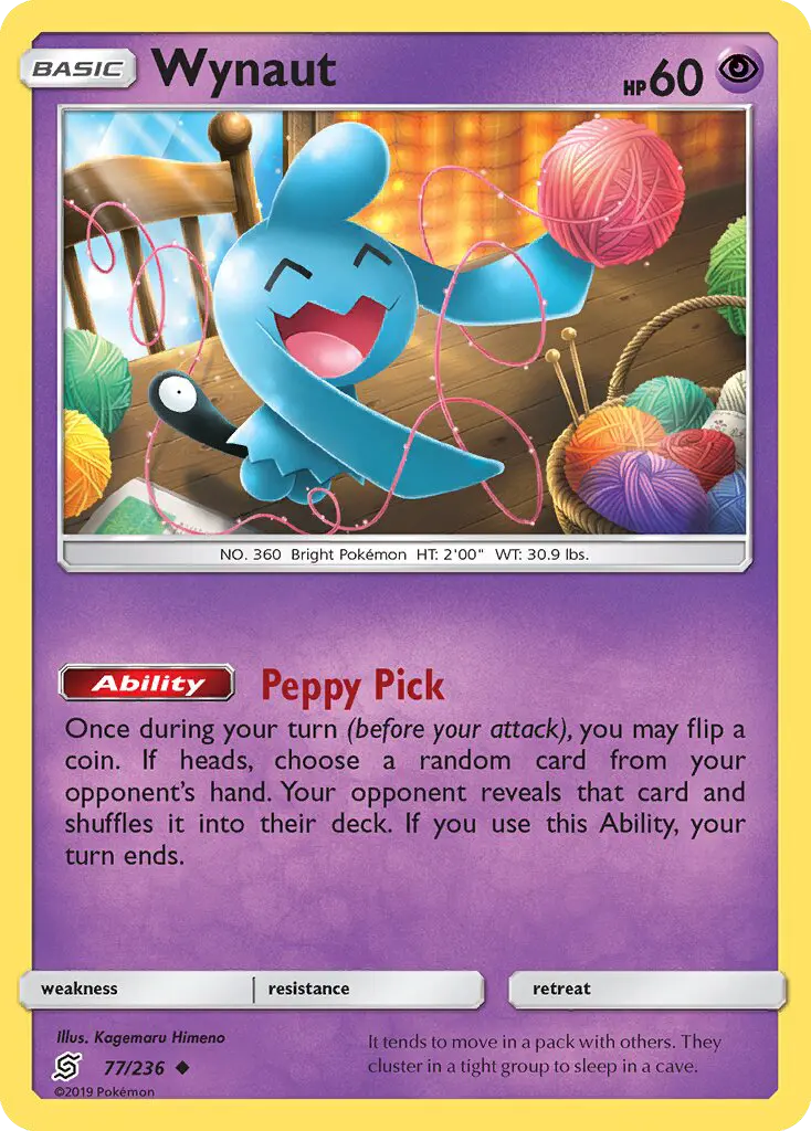 Wynaut — Unified Minds card #77