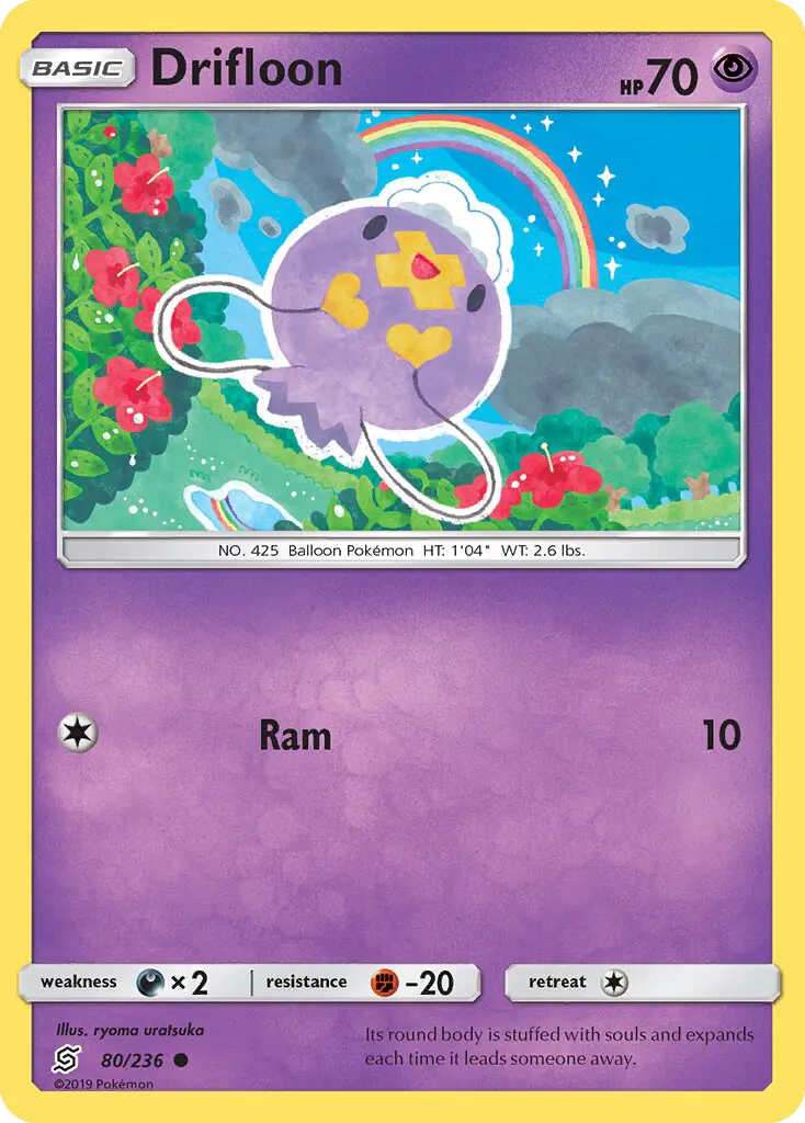 Drifloon — Unified Minds card #80