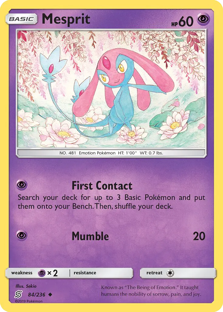Mesprit — Unified Minds card #84