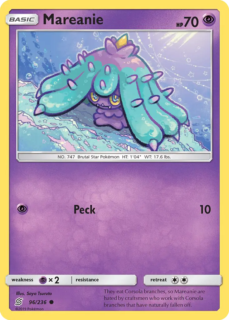 Mareanie — Unified Minds card #96