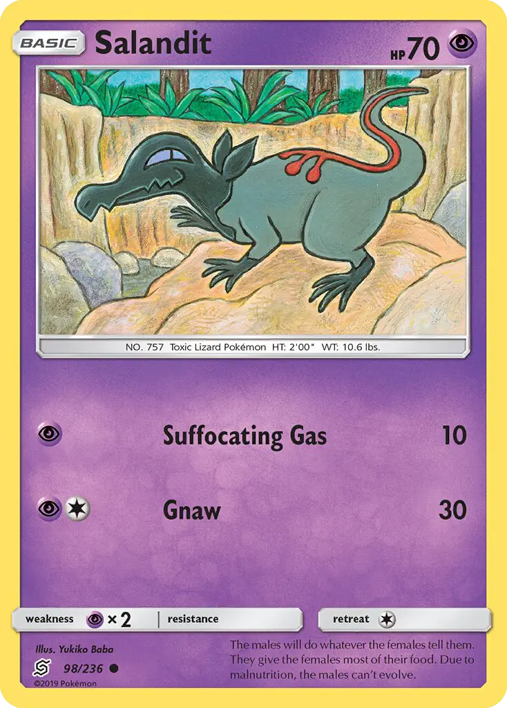 Salandit — Unified Minds card #98