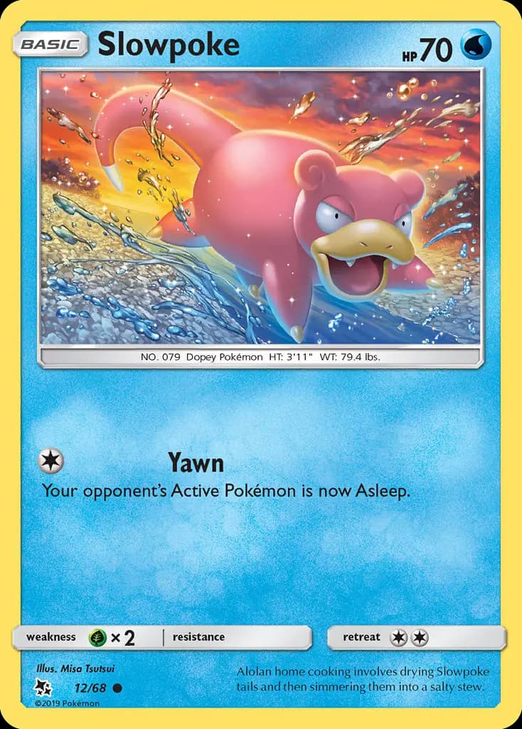 Slowpoke — Hidden Fates card #12