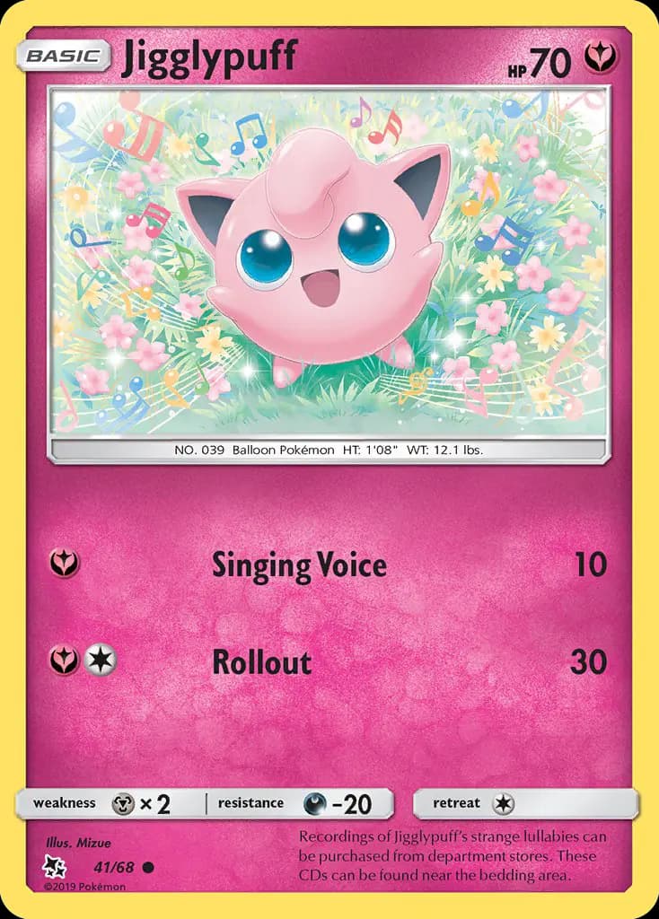 Jigglypuff — Hidden Fates card #41
