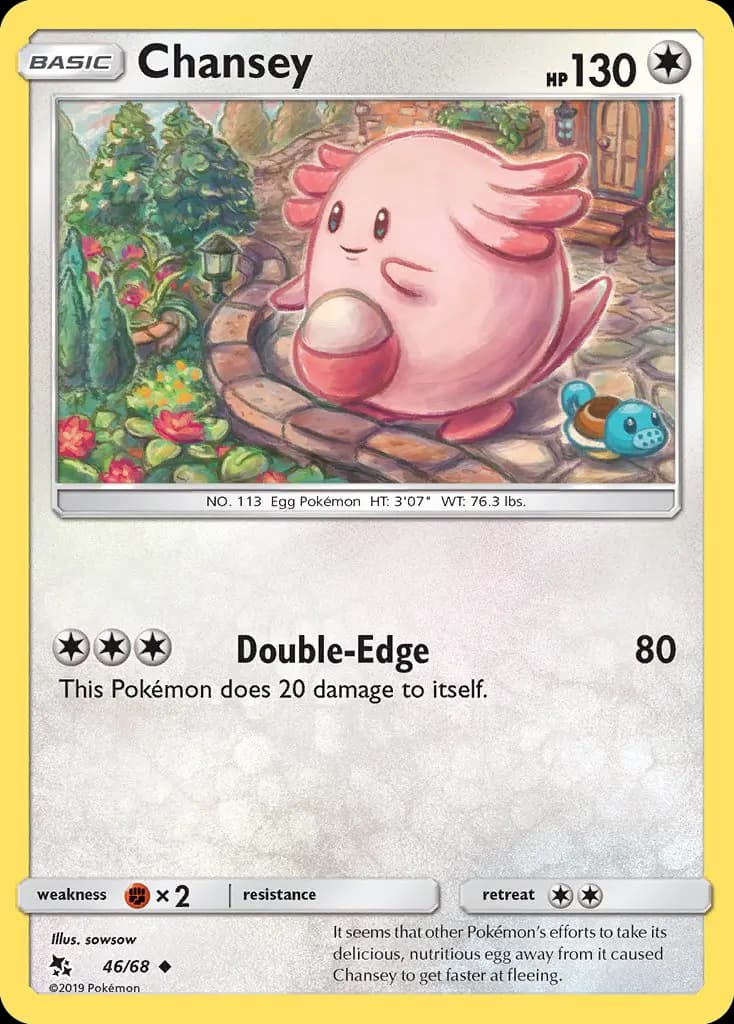 Chansey — Hidden Fates card #46