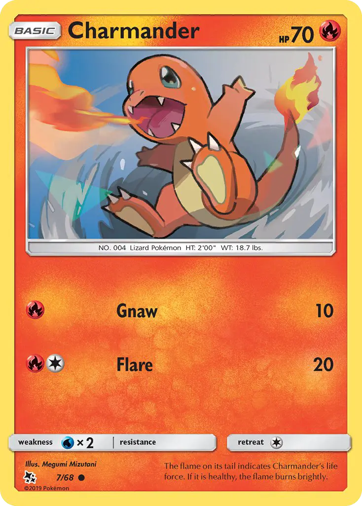 Charmander — Hidden Fates card #7