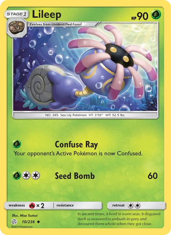 Lileep — Cosmic Eclipse card #10