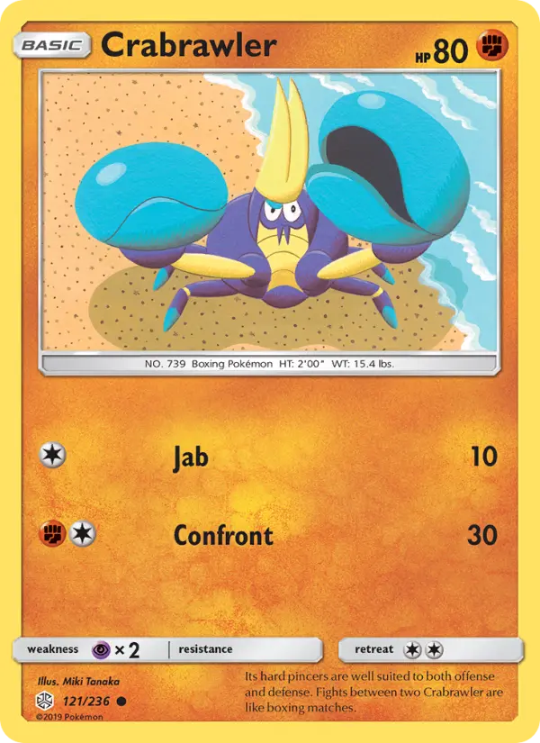 Crabrawler — Cosmic Eclipse card #121