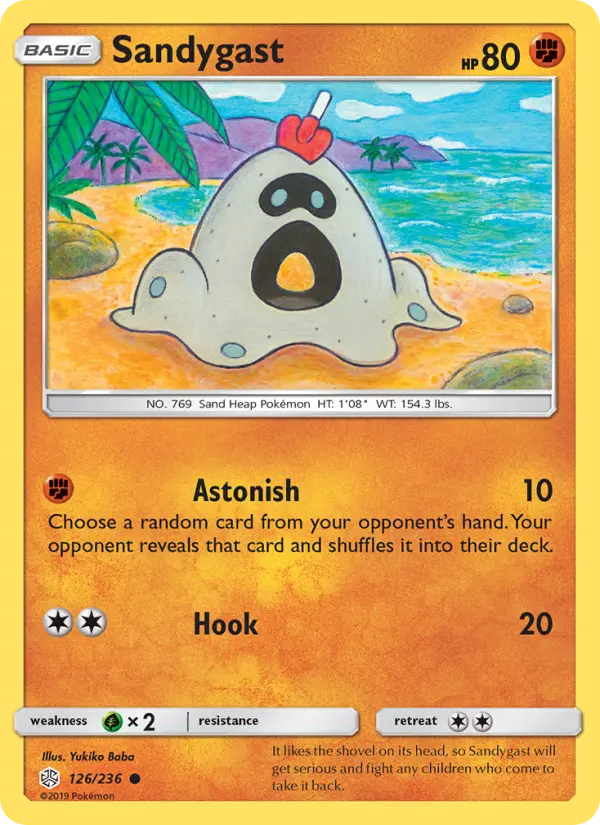Sandygast — Cosmic Eclipse card #126