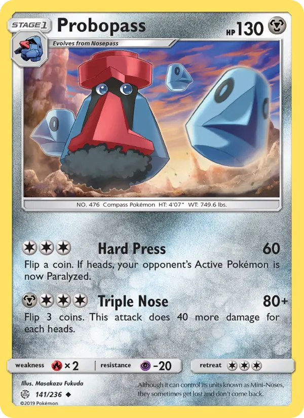 Probopass — Cosmic Eclipse card #141