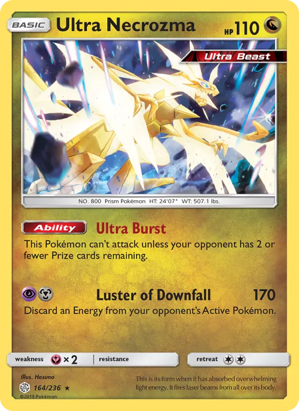 Ultra Necrozma — Cosmic Eclipse card #164