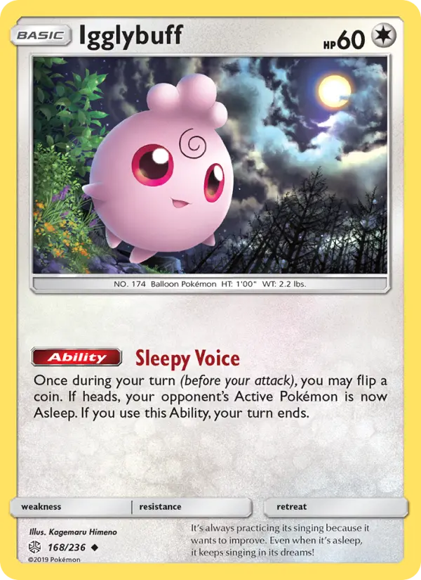 Igglybuff — Cosmic Eclipse card #168
