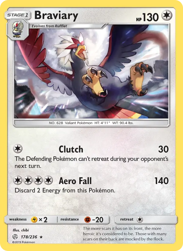 Braviary — Cosmic Eclipse card #178