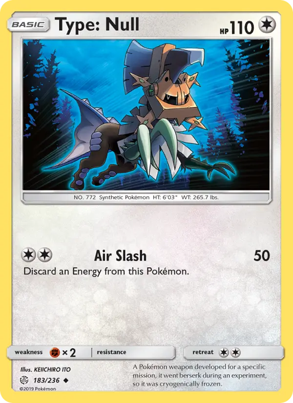 Type: Null — Cosmic Eclipse card #183