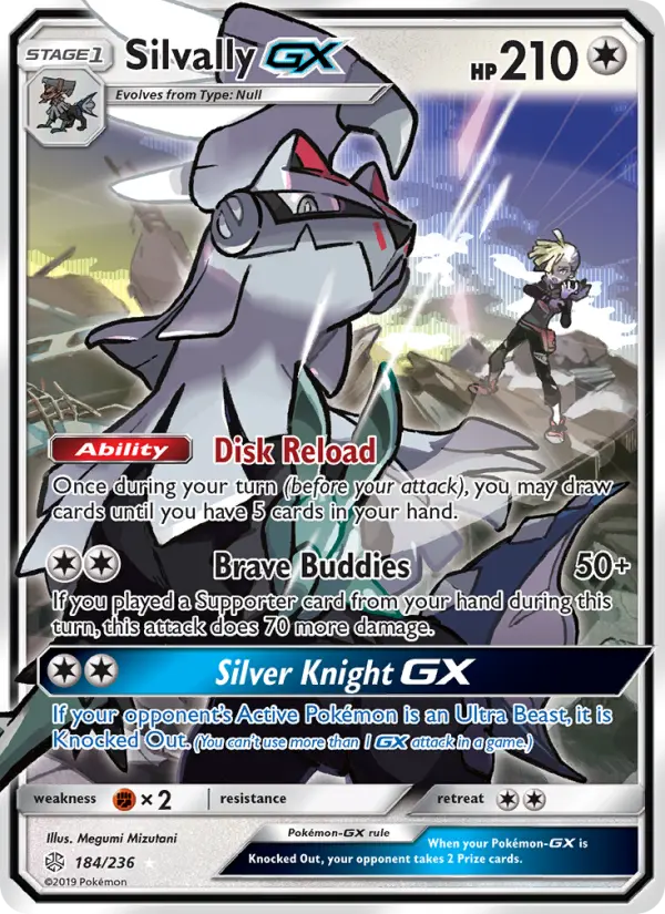 Silvally GX — Cosmic Eclipse card #184