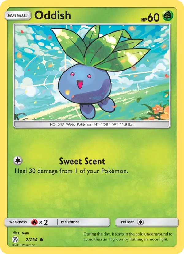 Oddish — Cosmic Eclipse card #2