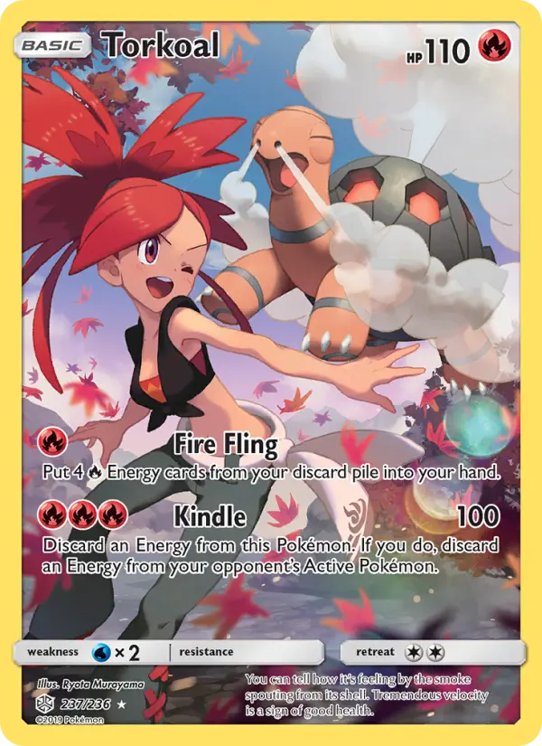 Torkoal — Cosmic Eclipse card #237