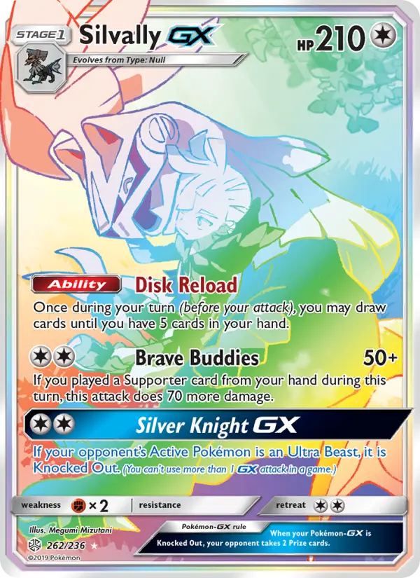 Silvally GX — Cosmic Eclipse card #262