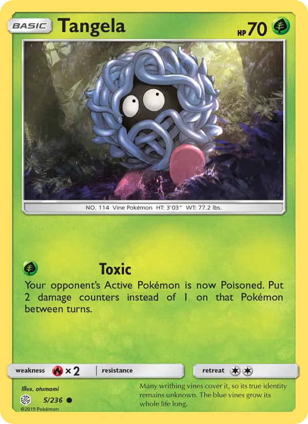 Tangela — Cosmic Eclipse card #5