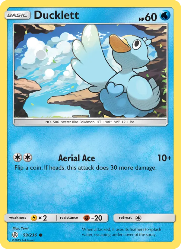 Ducklett — Cosmic Eclipse card #59