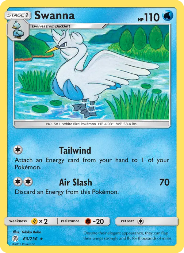 Swanna — Cosmic Eclipse card #60