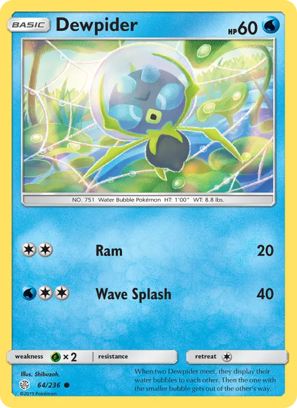 Dewpider — Cosmic Eclipse card #64