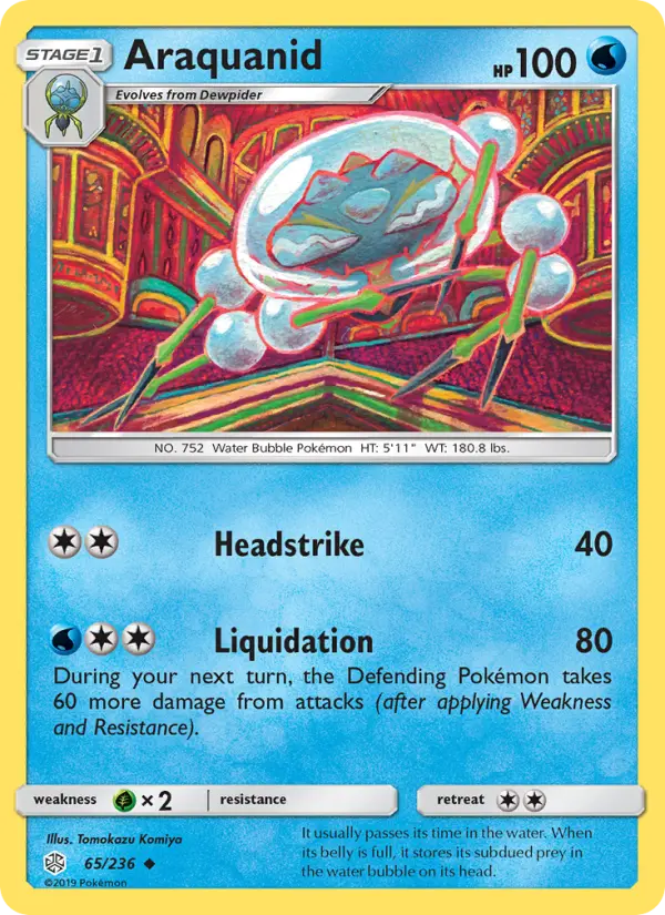 Araquanid — Cosmic Eclipse card #65