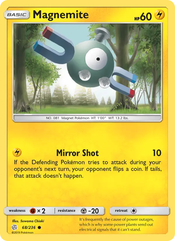 Magnemite — Cosmic Eclipse card #68