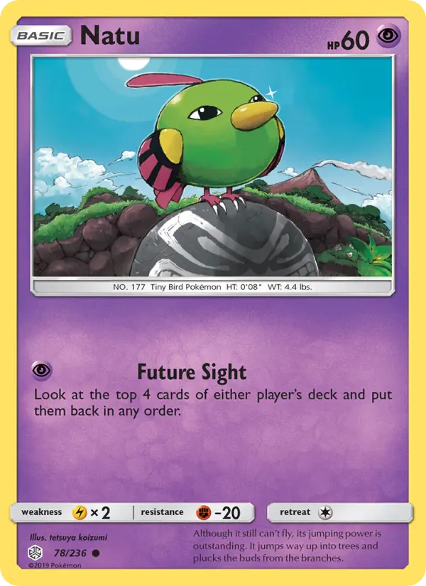 Natu — Cosmic Eclipse card #78