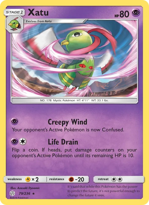 Xatu — Cosmic Eclipse card #79