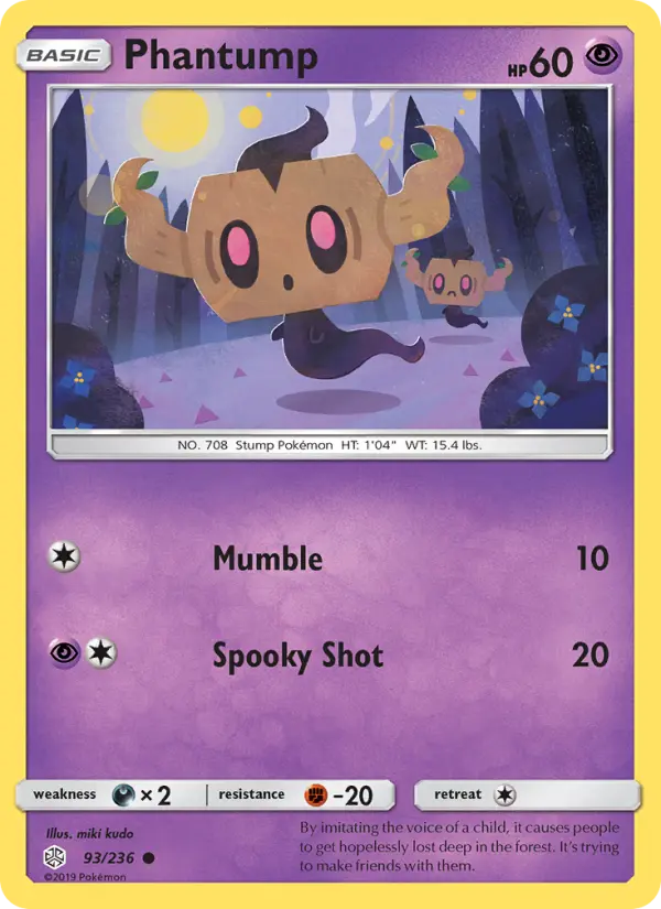 Phantump — Cosmic Eclipse card #93