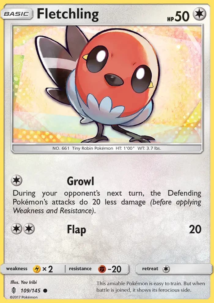 Fletchling — Guardians Rising card #109