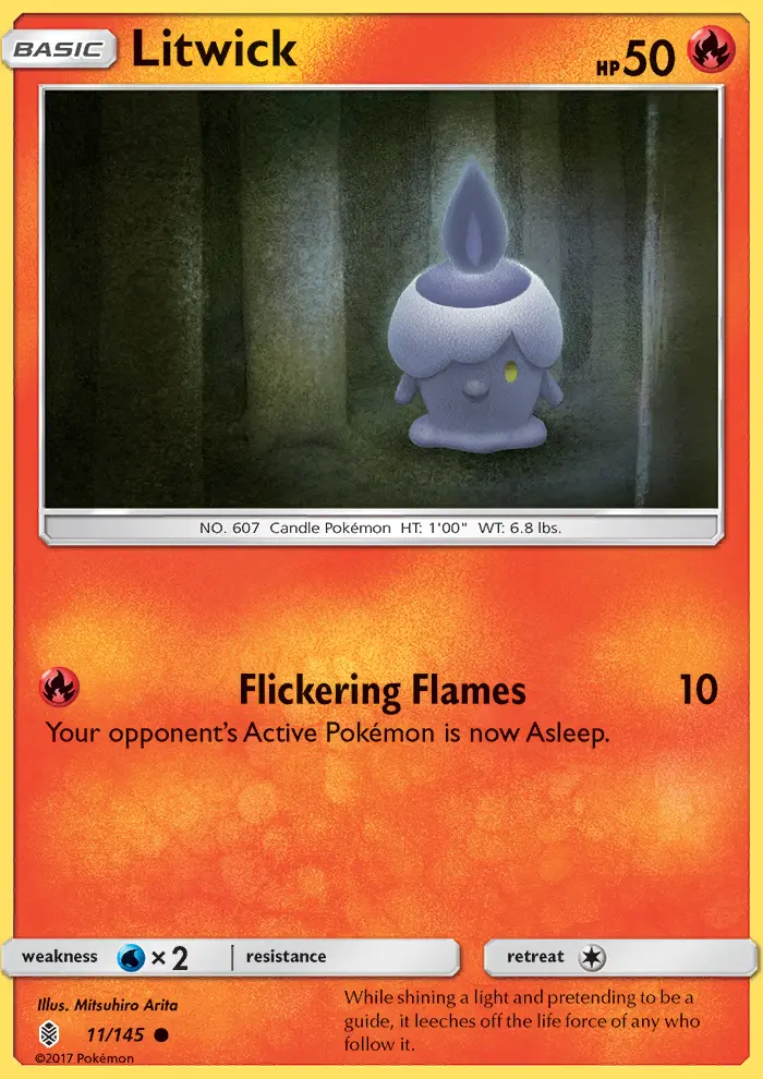 Litwick — Guardians Rising card #11