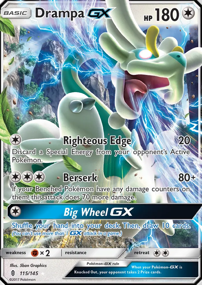 Drampa GX — Guardians Rising card #115