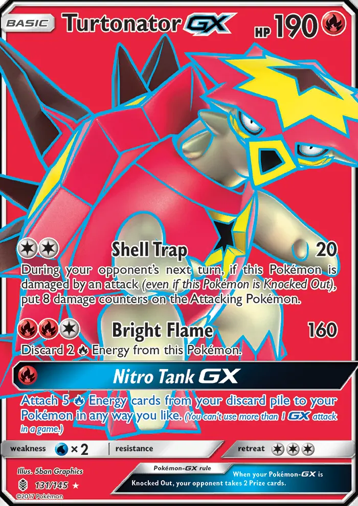 Turtonator GX — Guardians Rising card #131