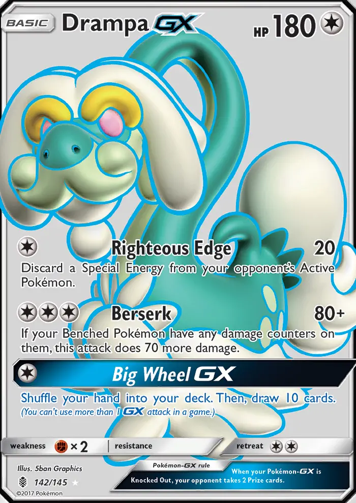 Drampa GX — Guardians Rising card #142