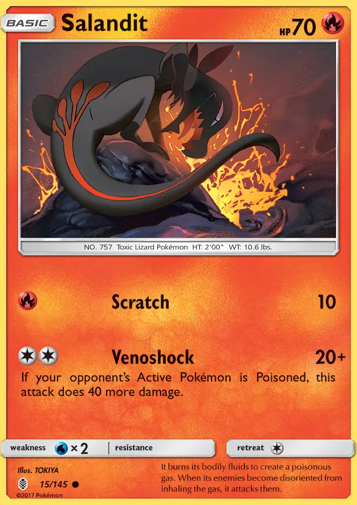 Salandit — Guardians Rising card #15