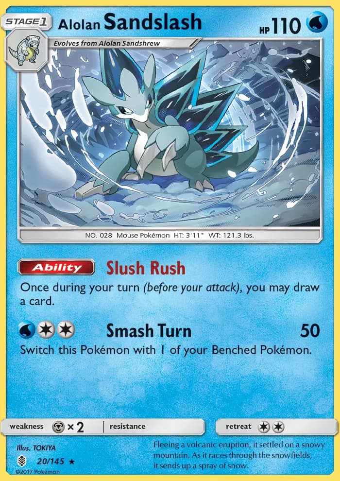 Alolan Sandslash — Guardians Rising card #20