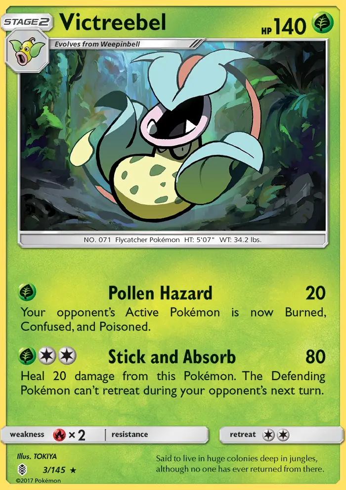 Victreebel — Guardians Rising card #3