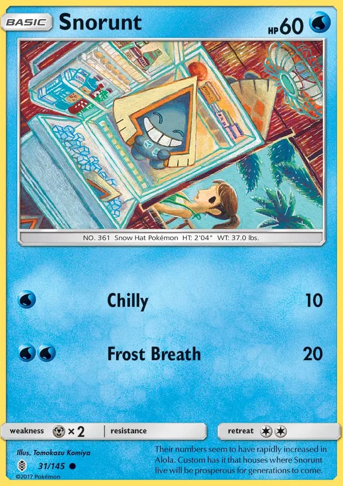 Snorunt — Guardians Rising card #31